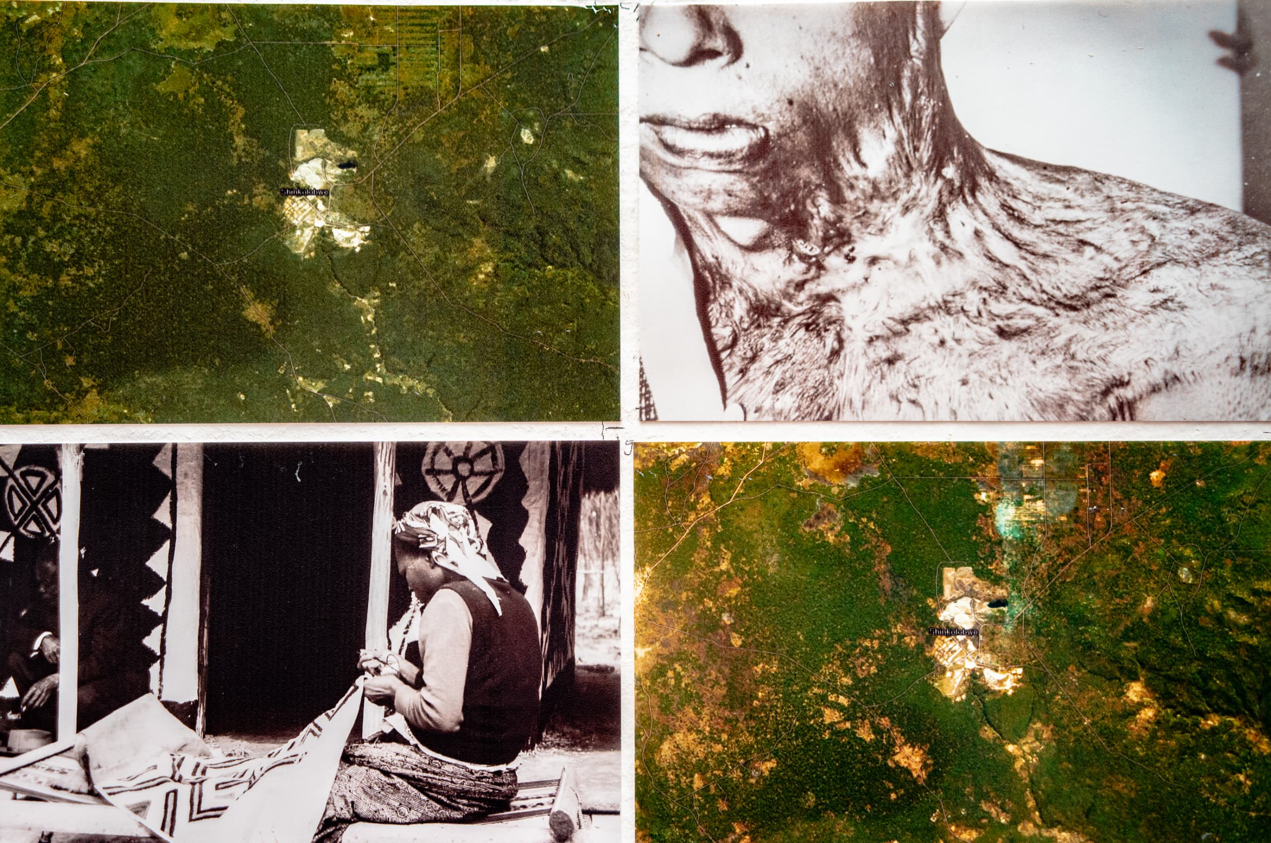 Toshie Takeuchi, Refuturing the Soil 2. – Mapping the other side of modernity and peace, guided by the radioactivity of Shinkolobwe’s uranium ore, detail