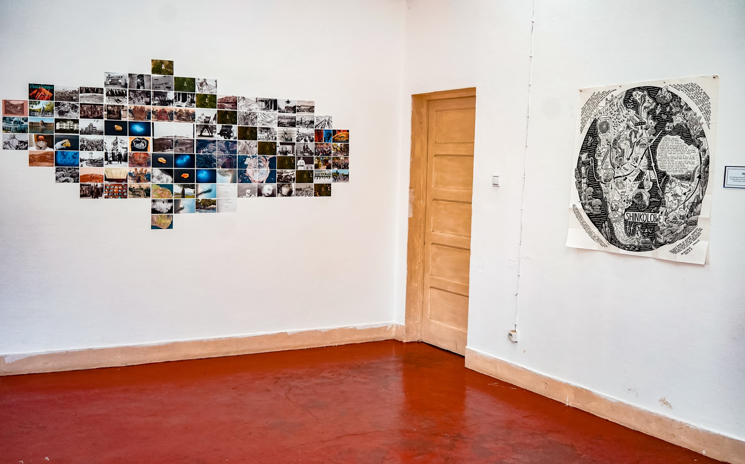 Toshie Takeuchi, Refuturing the Soil 2. – Mapping the other side of modernity and peace, guided by the radioactivity of Shinkolobwe’s uranium ore and Roger Peet, Dug up the Sun